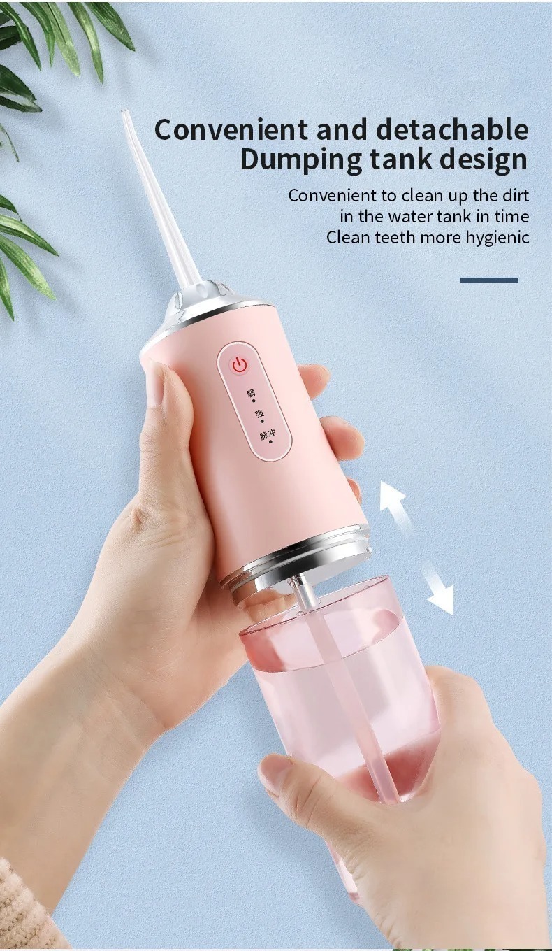 IRRIGADOR DENTAL RECARGABLE